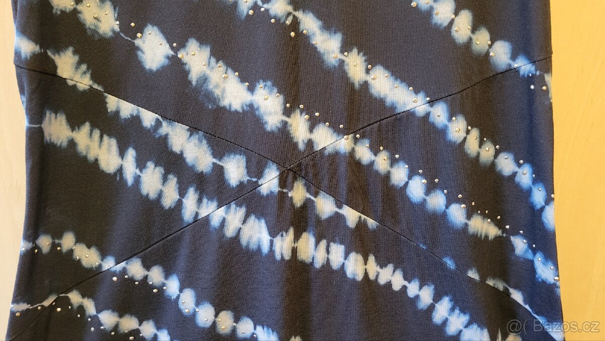 Letní šaty modré Bonprix, vel.40/42 - 6