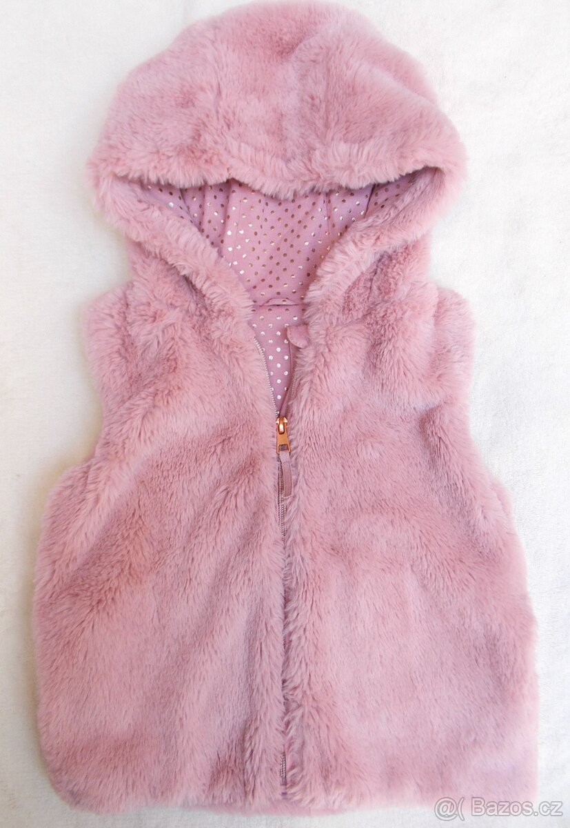 Jarní nepromokavé kabátky, bundy a vesta vel. 98 / 104 - 6