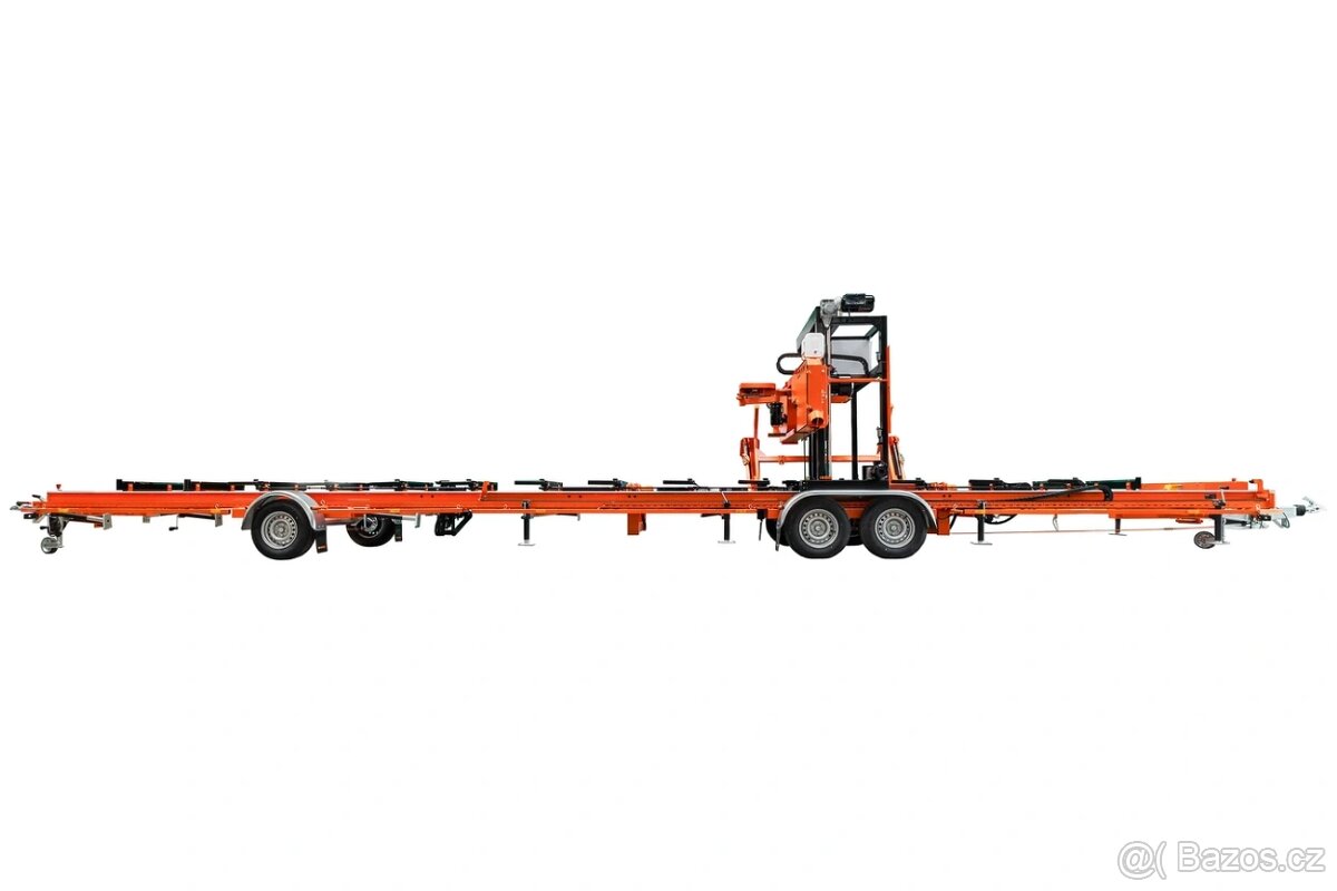 Mobilní kmenová pásová pila - 6