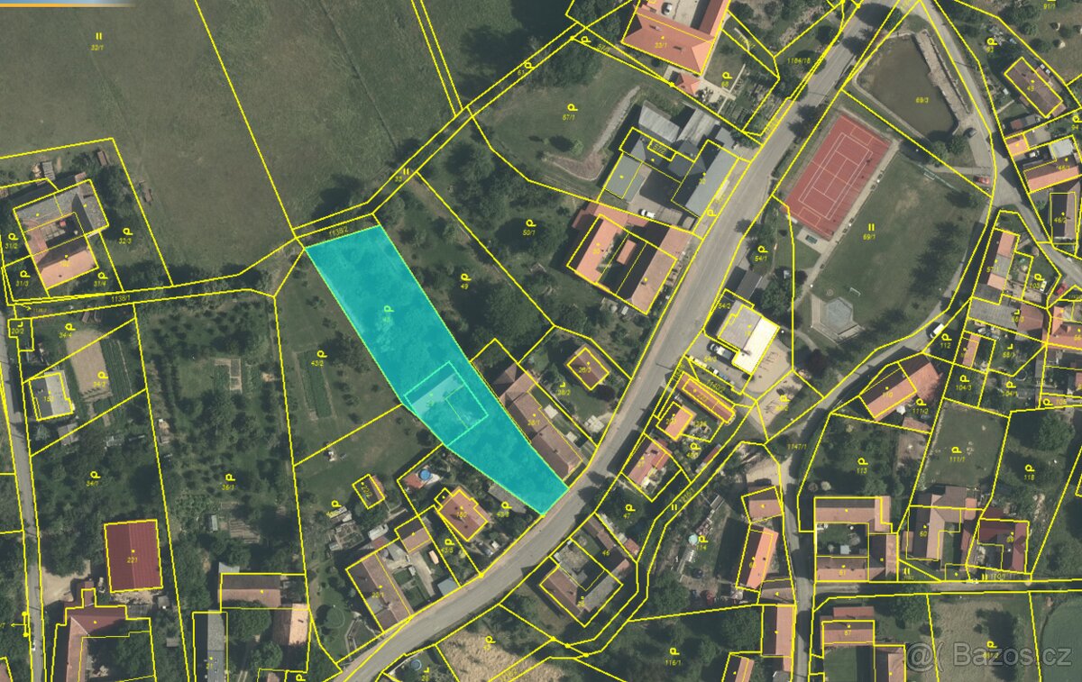 Stavební pozemek se stodolou a základovou deskou Džbánov - 6