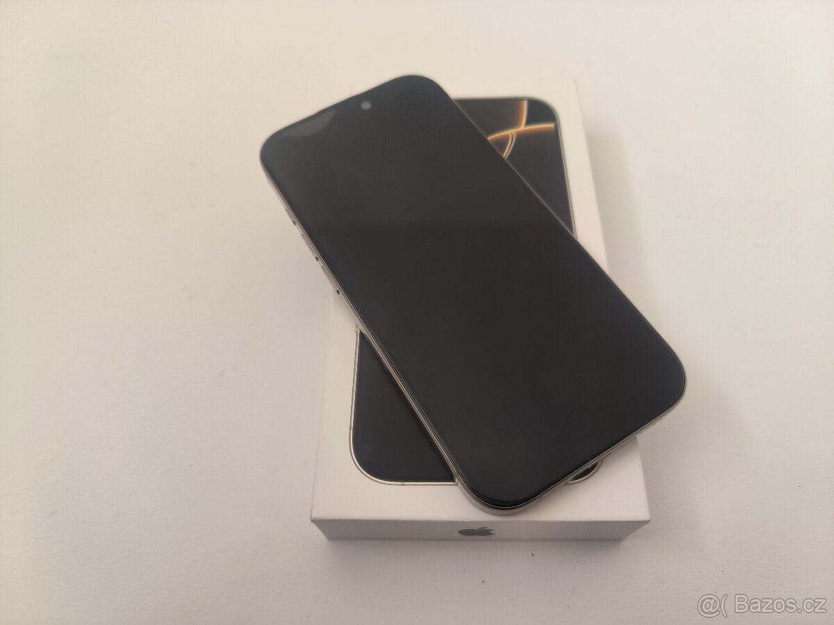 apple iphone 16 PRO MAX 256gb Natural Titanium / Batéria 91% - 6