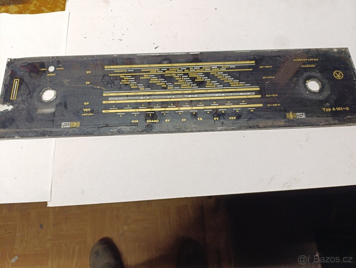 stupnice na starožitná radia - 6