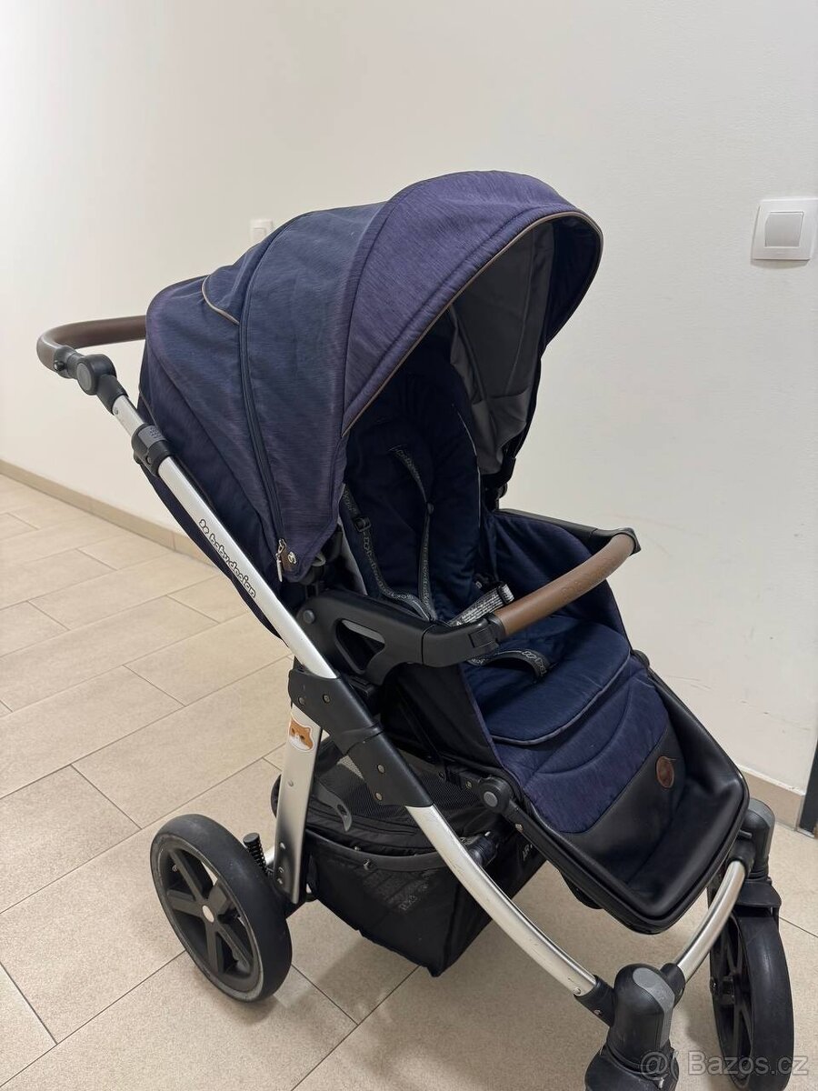 Kočárek Baby Design s hlubokou korbou a sportovní sedač - 6