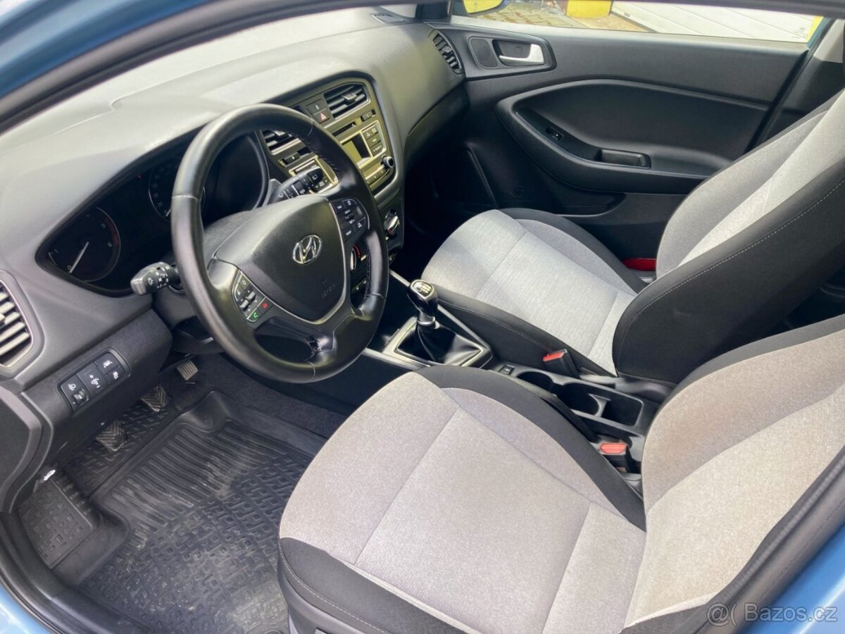 Hyundai i20, 1,1CRDi, park.senzory,vyhř.sedadla,STK 05/27 - 6