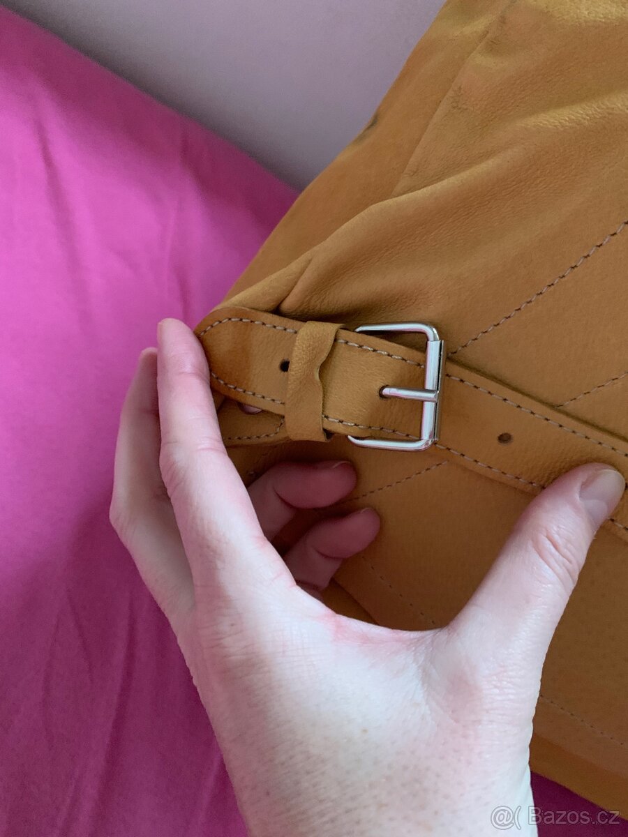 Nadherny kožený batoh novy - 6