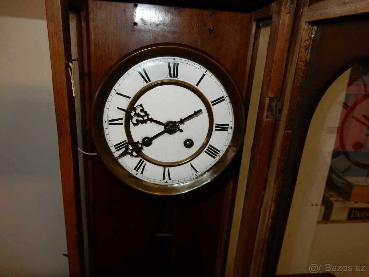 Starožitné hodiny pendlovky - 6