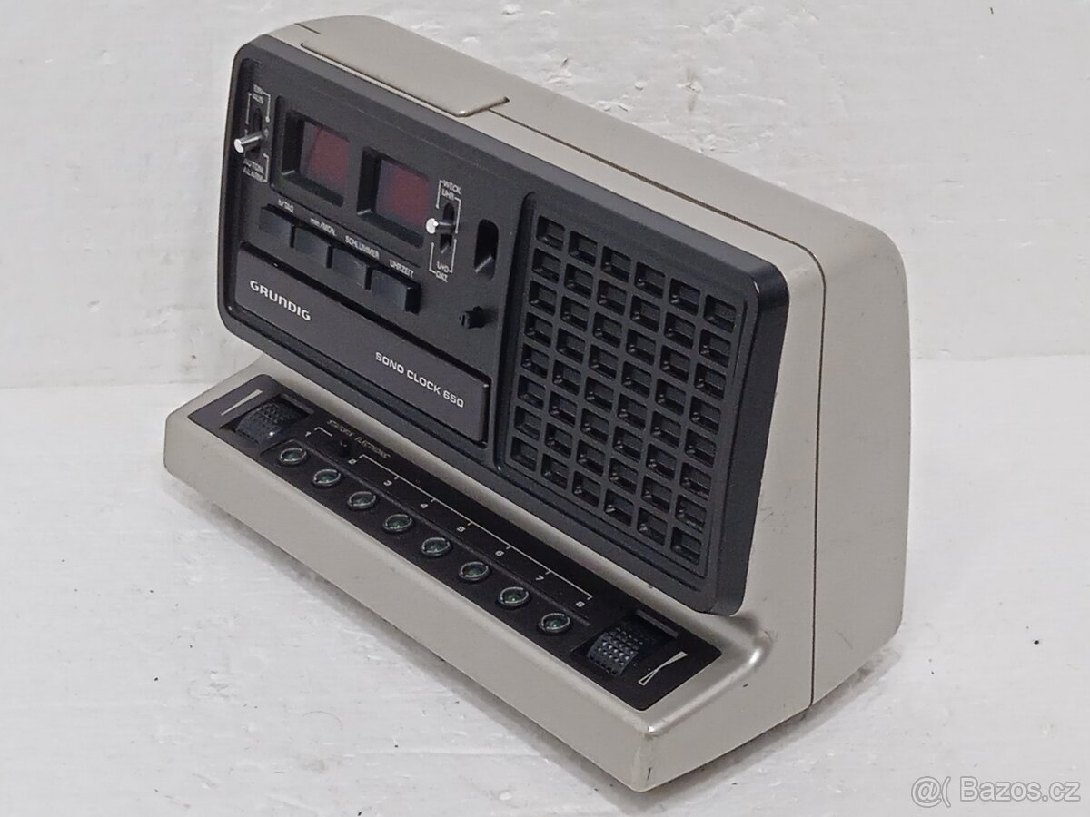GRUNDIG Sono Clock 650 Retro radiobudík - 6