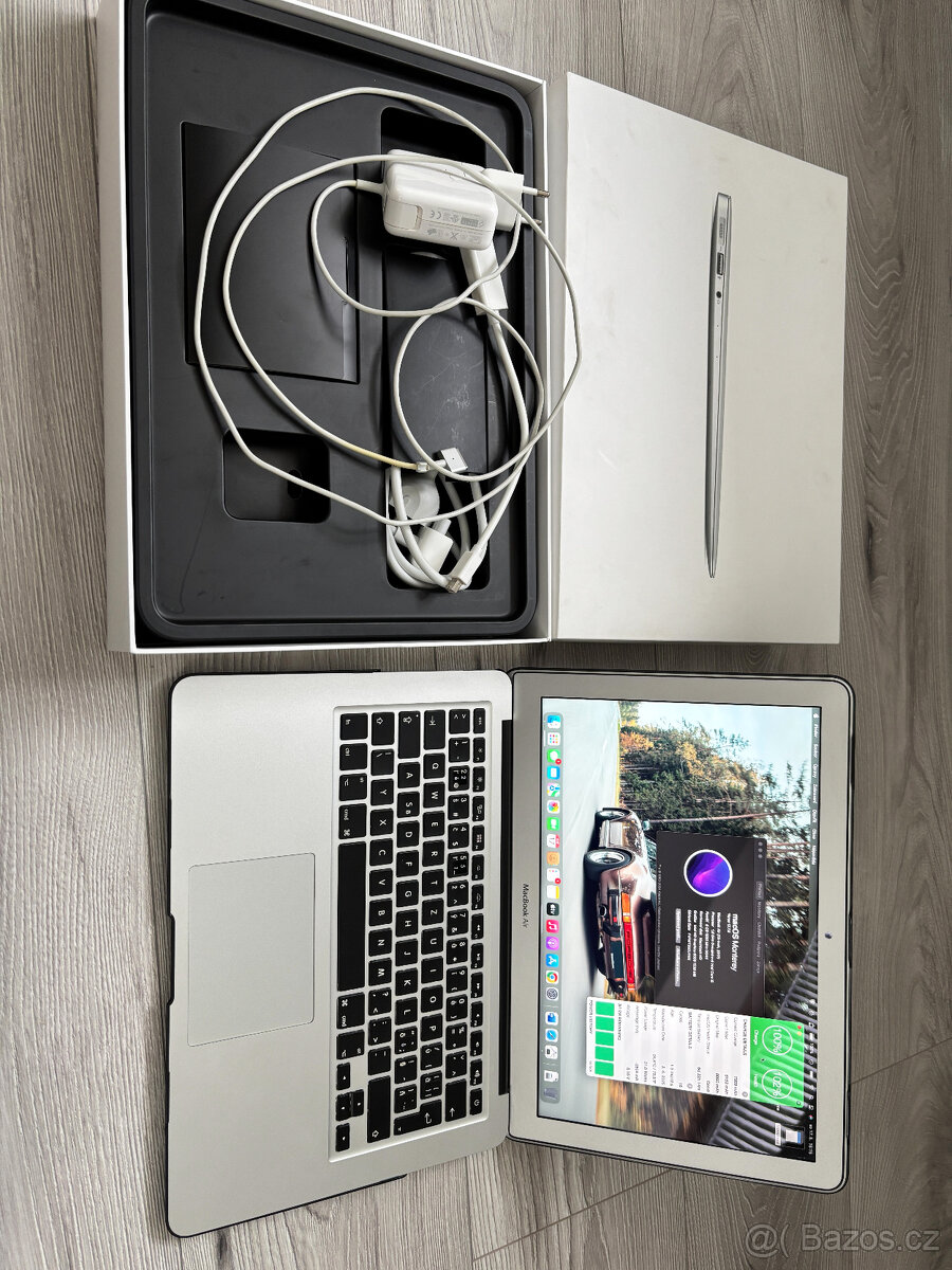 MacBook Air 13” 2017, TOP STAV, 8Gb RAM, 128Gb SSD + 256SD - 6