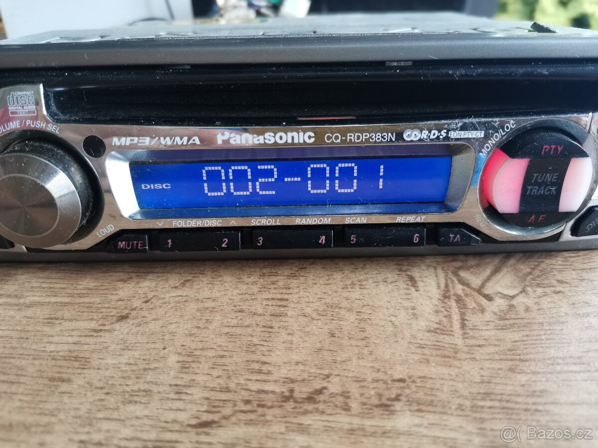 Prodám autorádio Panasonic CQ-RDP383N - 6