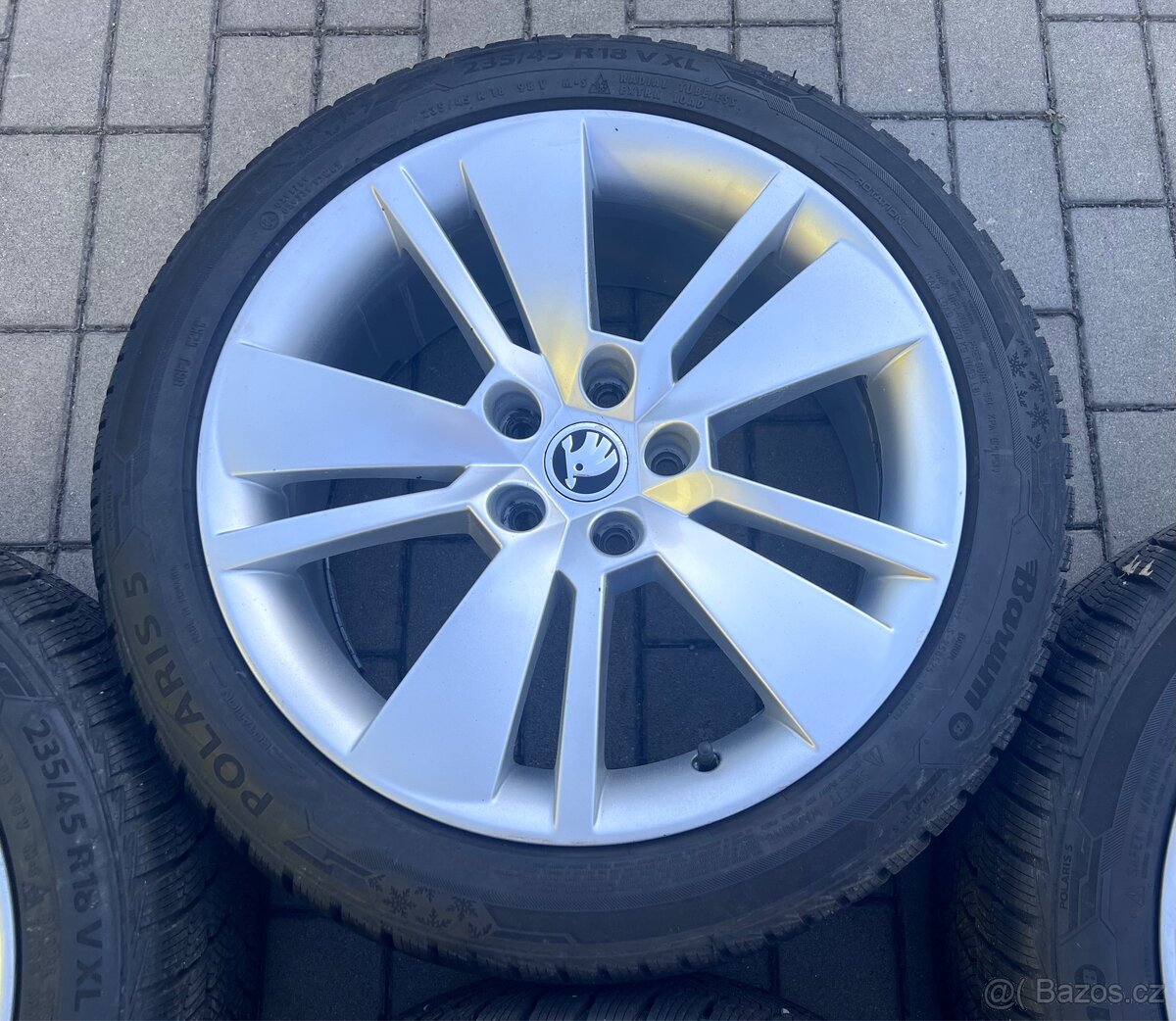 Superb - 18 Zenith + zimní 235/45 R18 Barum 8-9mm - 6