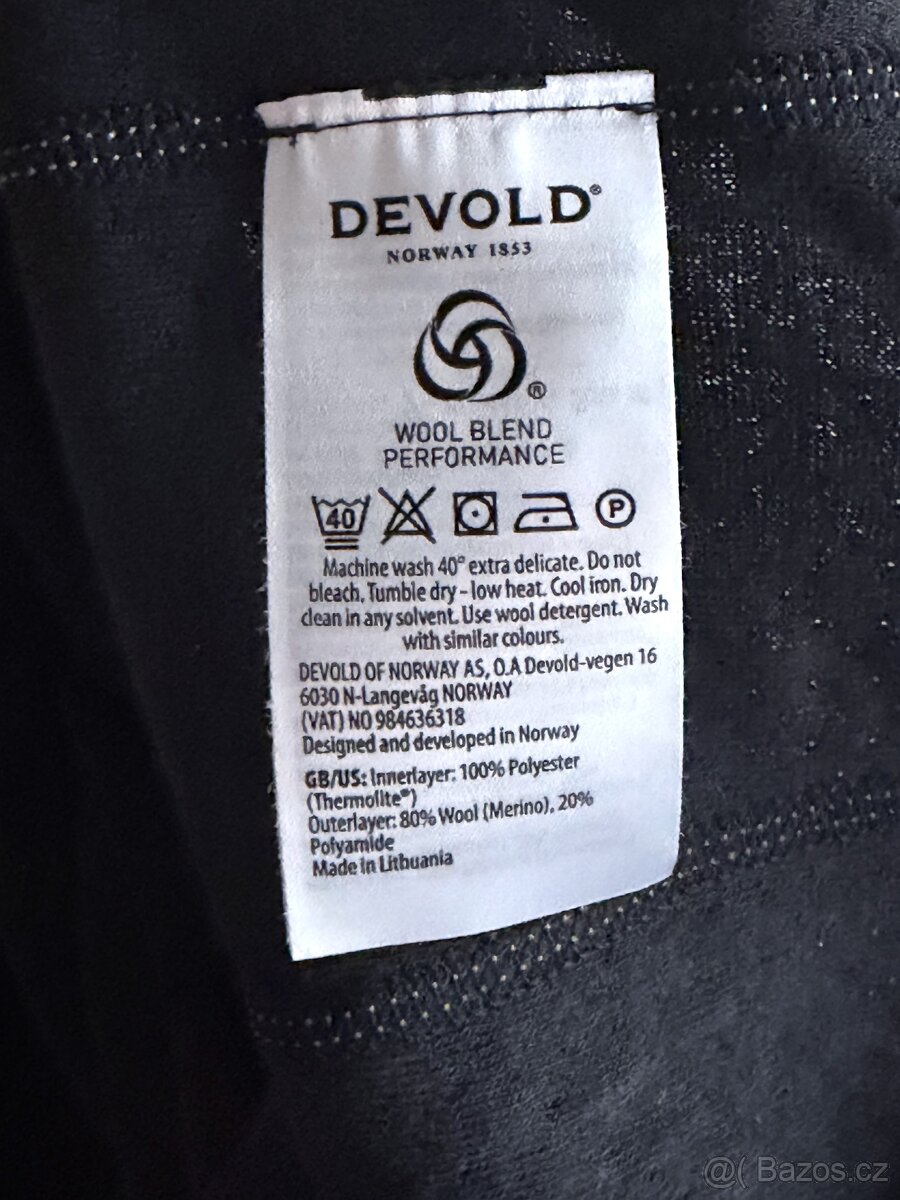 Nové tričko Devold Duo Active Merino 205 Shirt Man - 6