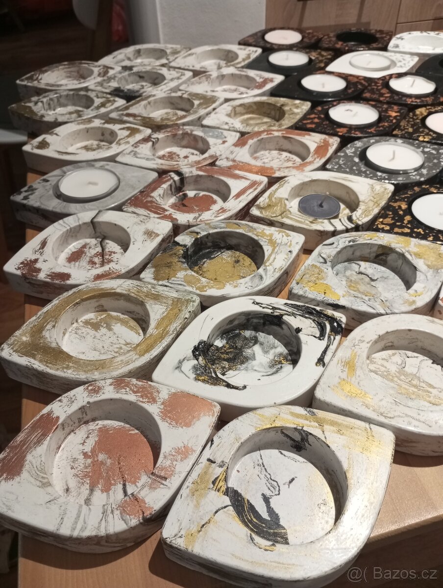 Svícen na čajovou svíčku svíčku - 6