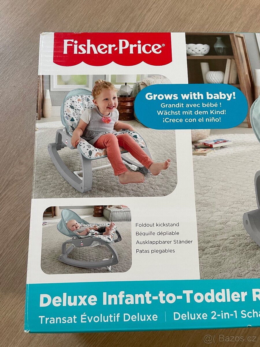 Fisher-Price - Houpací lehátko 2v1 - 6