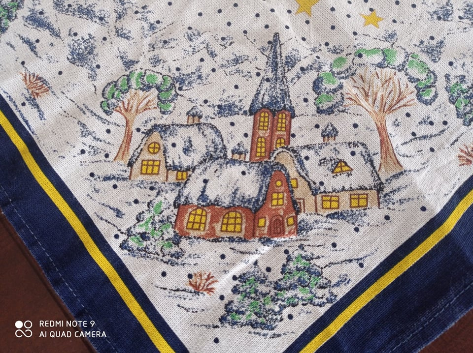 vánoční ubrusy - menšie - 6