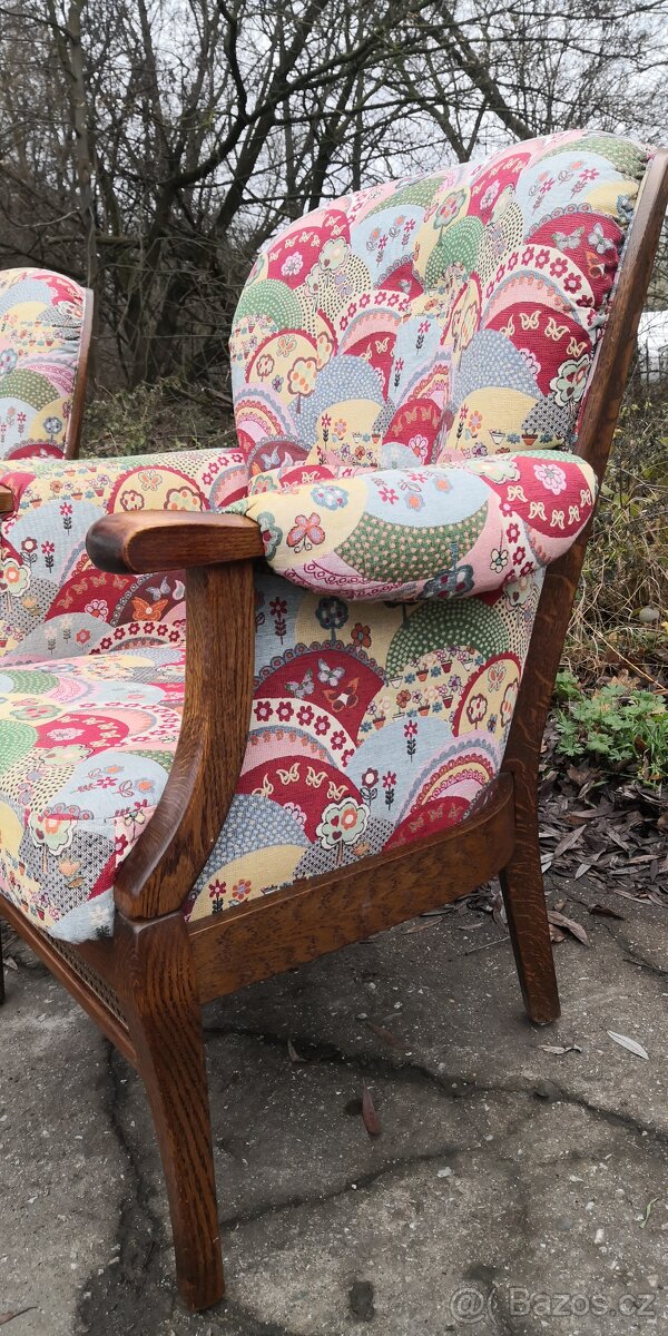 Starožitná sedací souprava 2+1 - 6