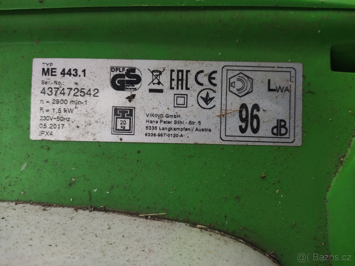 Elektrická sekačka na trávu - 6