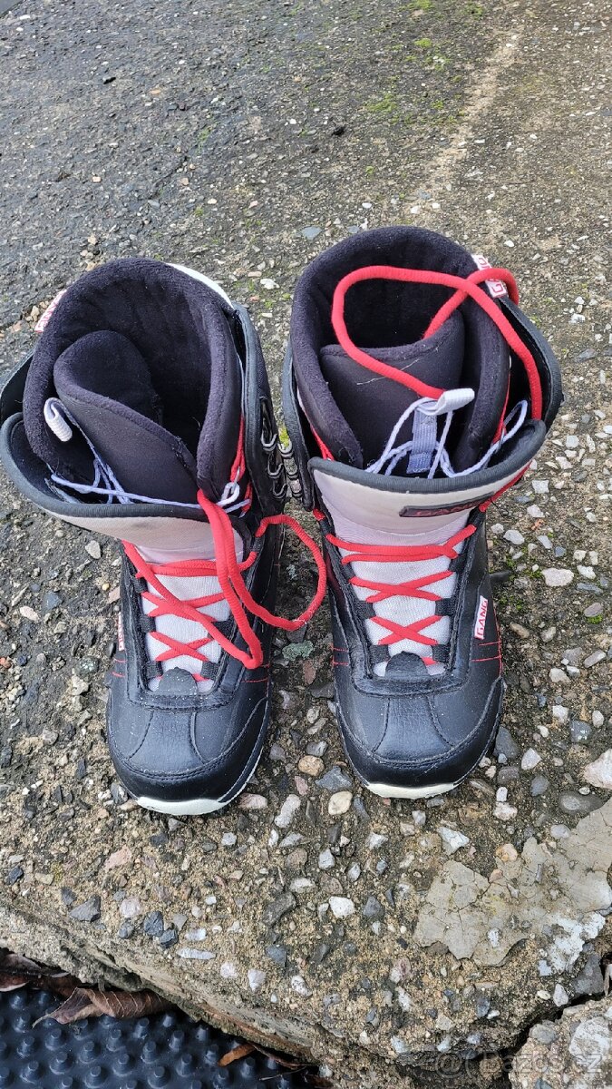 Snowboard + boty - 6