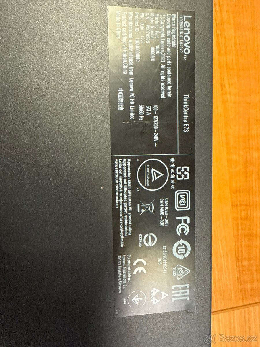 PC LENOVO THINKCENTRE E73 - 6