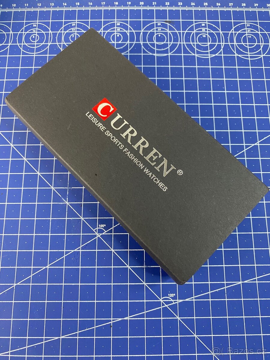 CURREN stříbrné hodinky s gumovým řemínkem - 6