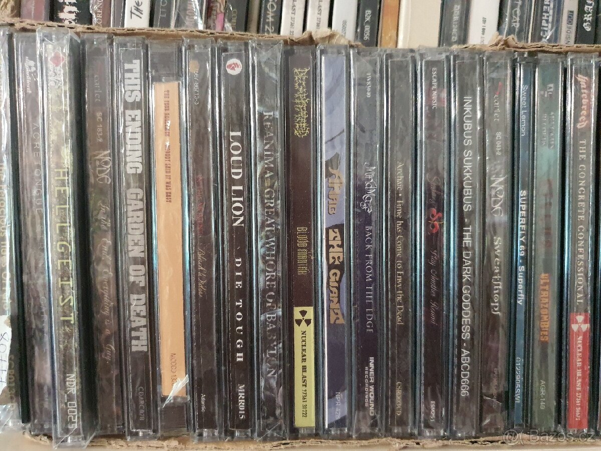 CD, Bluray, DCD, boxy-vše nové, nerozbalene, Metalová hudba - 6