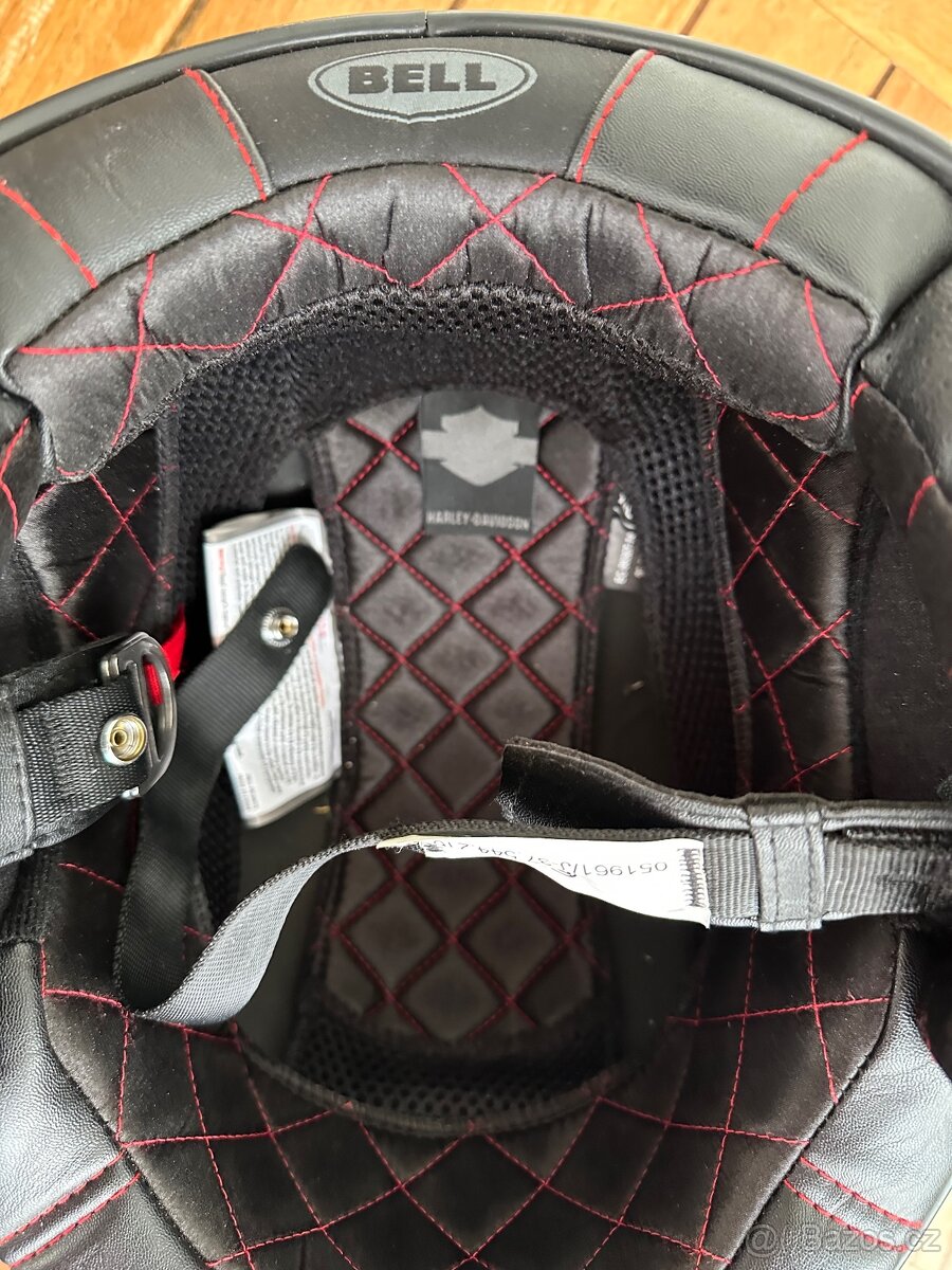 Helma Harley Davidson xxl černá lesk - 6
