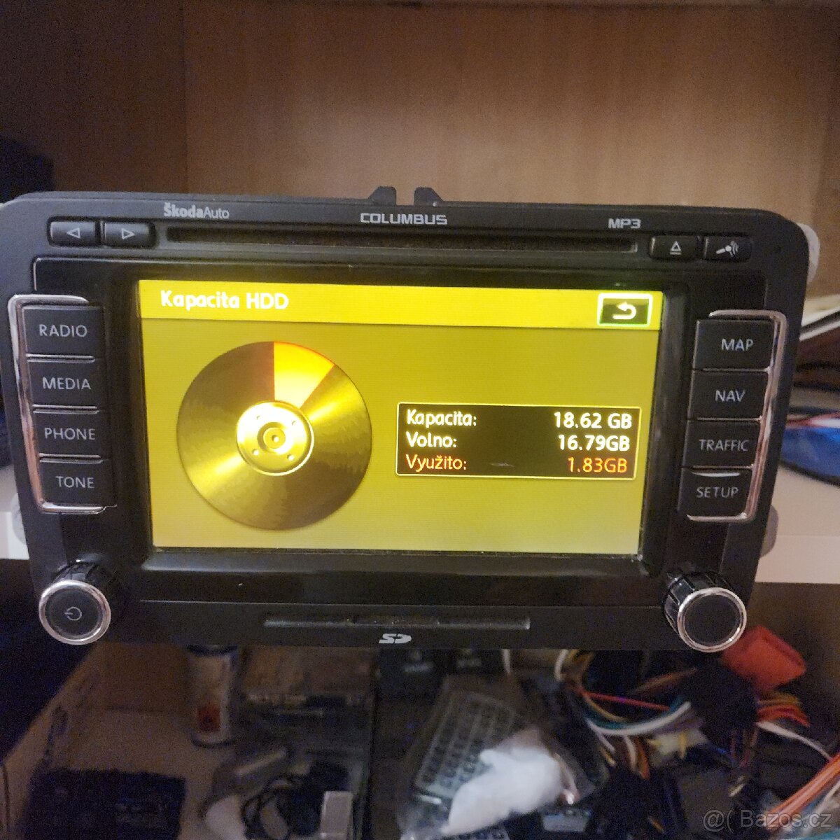 ŠKODA COLUMBUS RNS510 MP3 SD NAVIGACE - 6