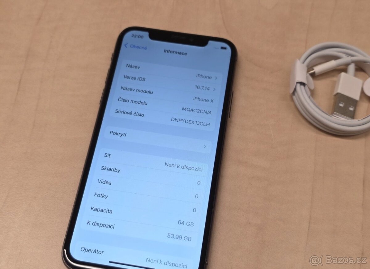 IPhone X 64GB (záruka) - 6