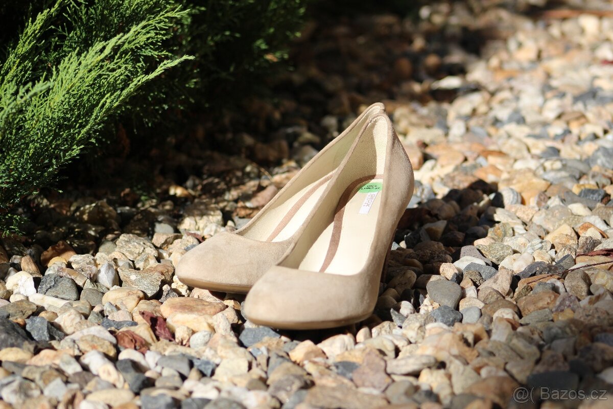 Nové kožené lodičky Geox vel. 37 - 6