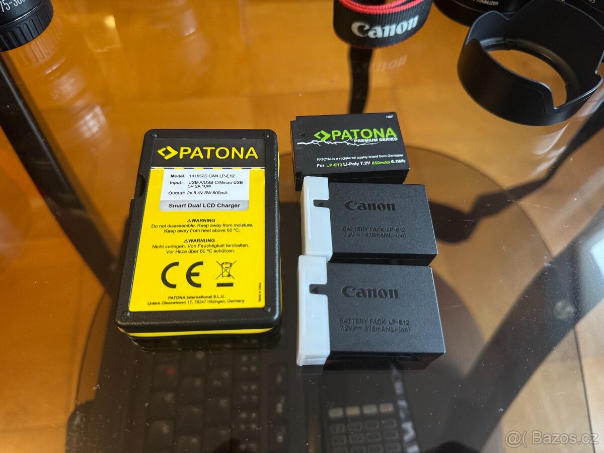 Canon M50 + přílušenství a objektivy - 6