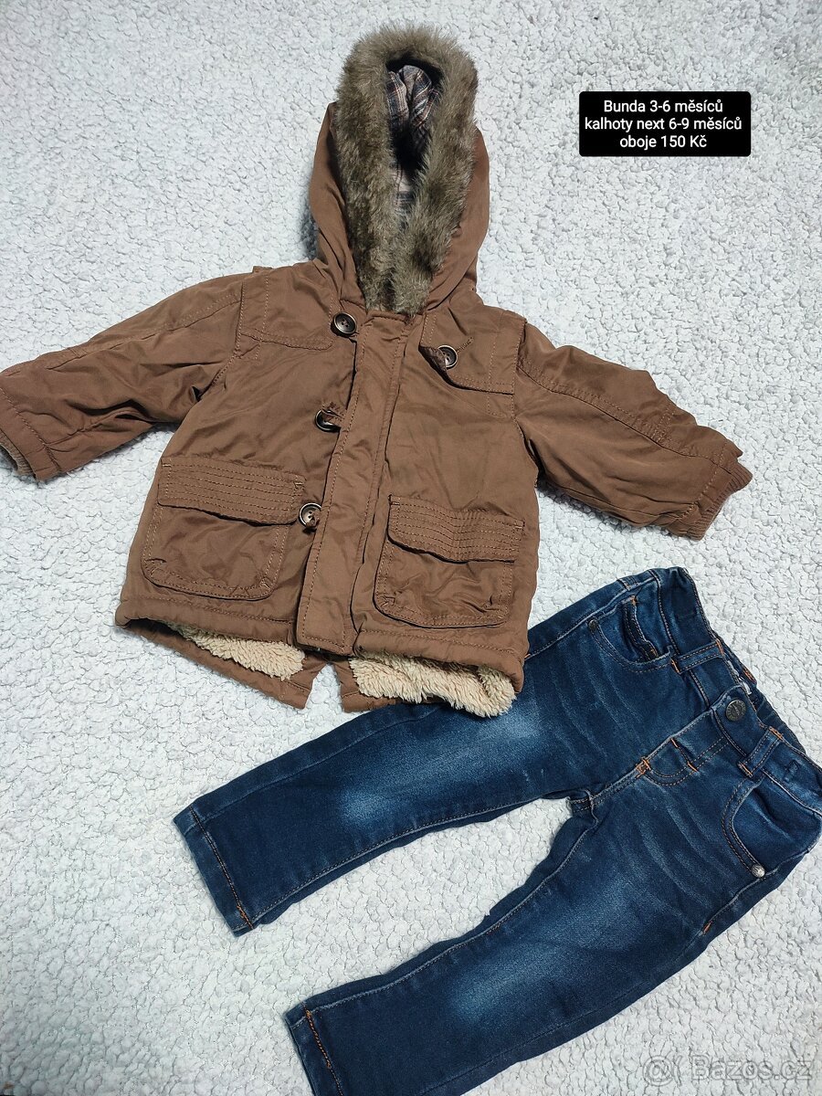 Chlapecké podzimní / zimní oblečení 68/74/80/86 - 6