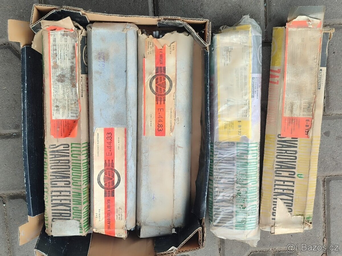 SVAŘOVACÍ ELEKTRODY JEŠTĚ STARÉ KVALITNÍ - 6