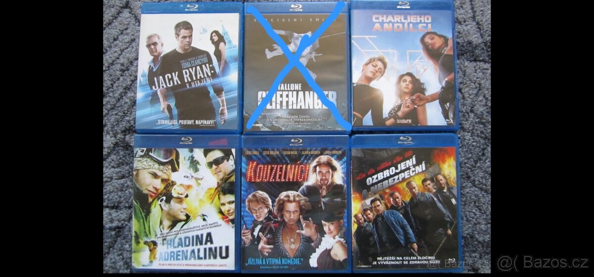 Bluray DVD filmy plus 3D - 6