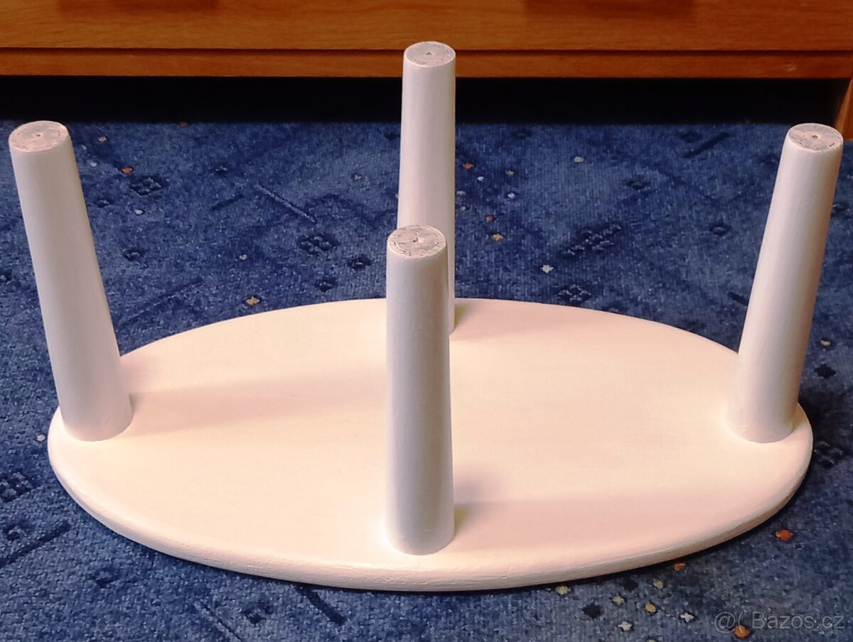 Oválný květinový stolek - 6