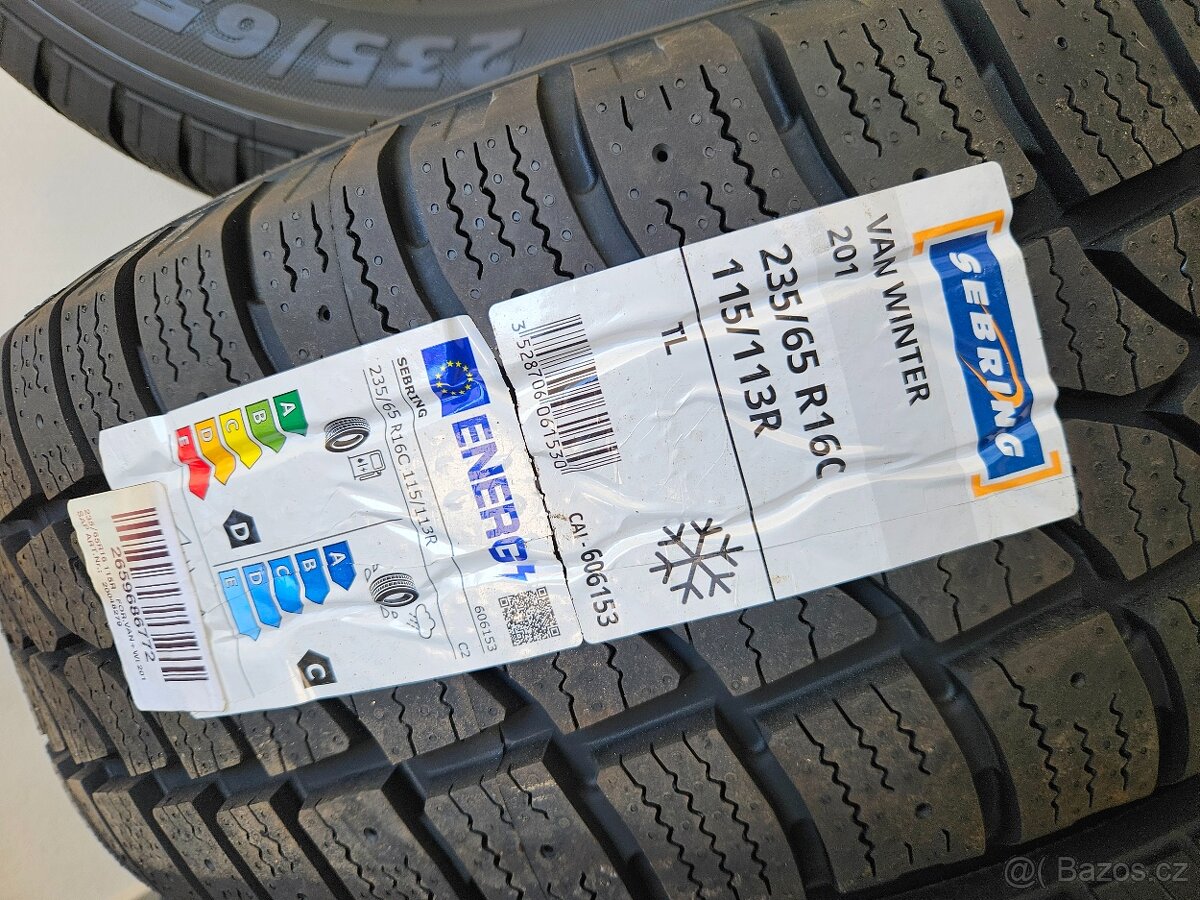 Alu MAK Zátěžové 6x130 _ Zimní 235/65/16C - 6