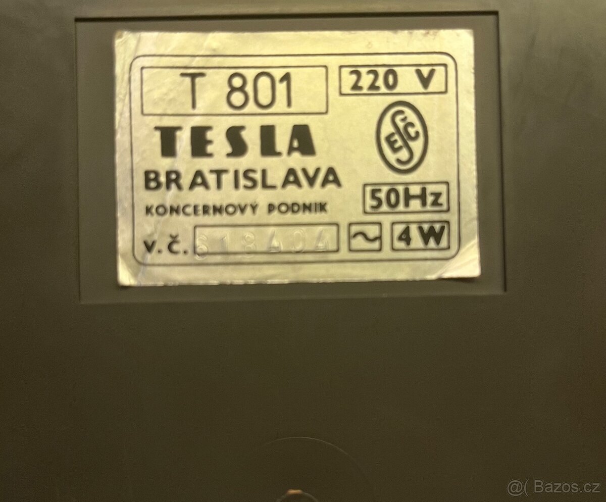 Tesla T801 – retro vědecká kalkulačka / ČSSR - 6