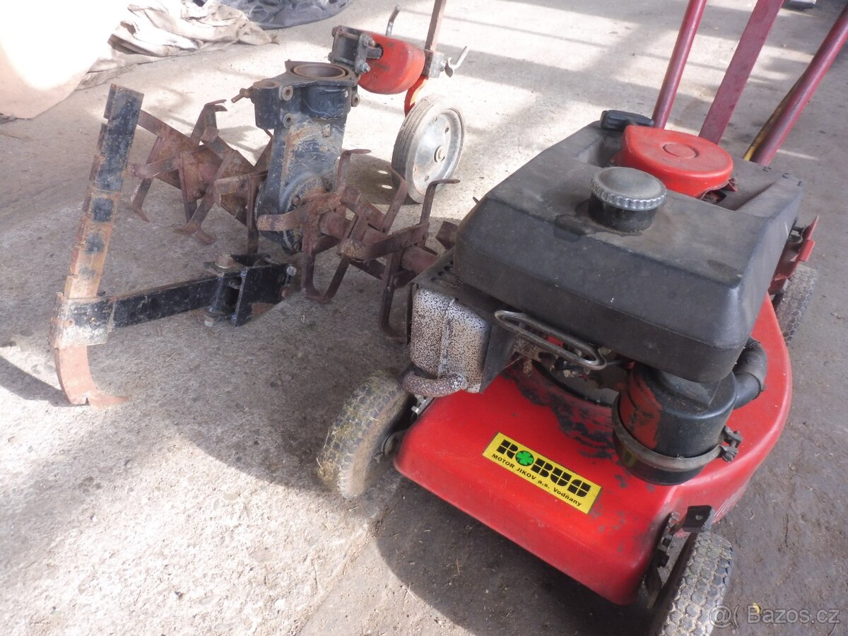 prodám malotraktor vari s rotavátorem a sekačkou - 6