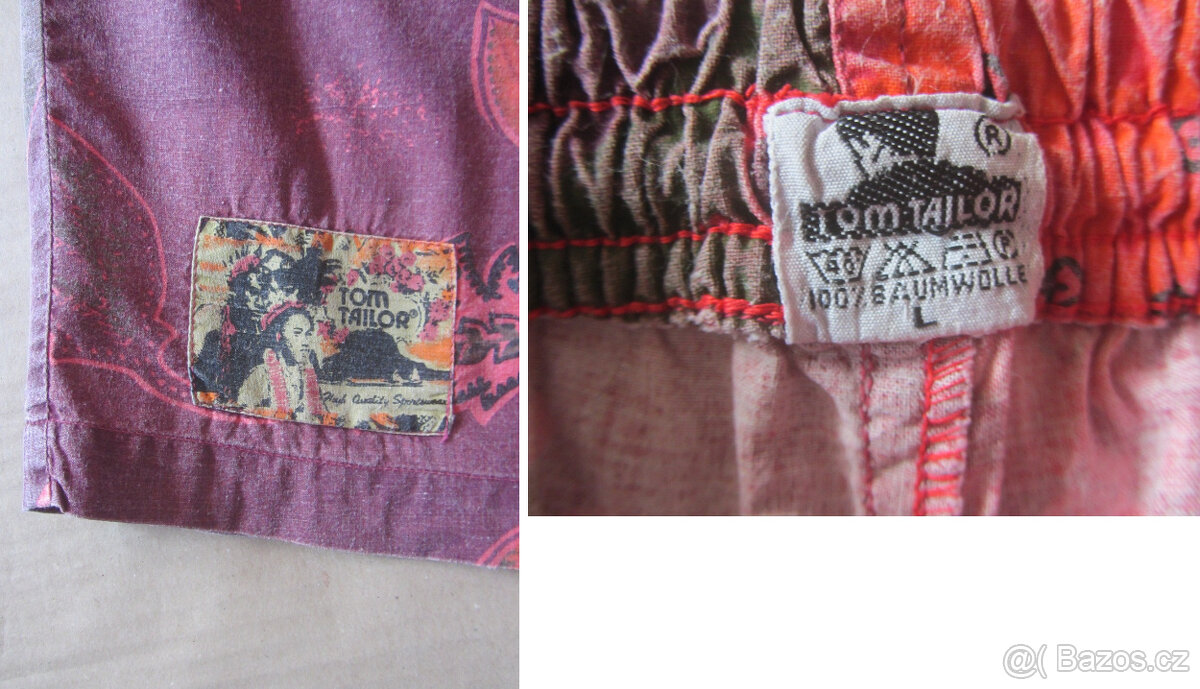 Vintage 1990's pánské bermudy - 6