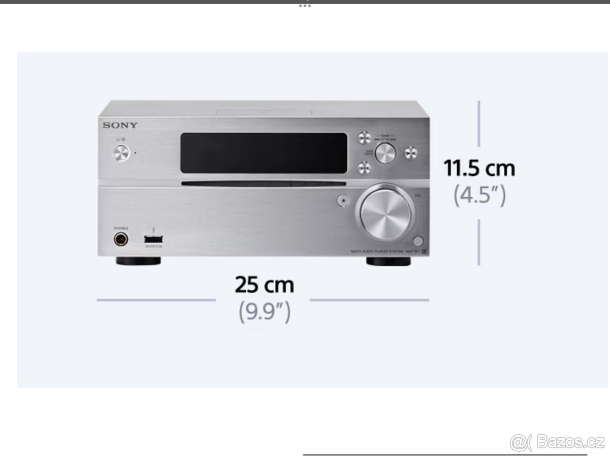 SONY MAP-S1 Hi-res audio system NOVÝ pův. cena 25 000,- - 6