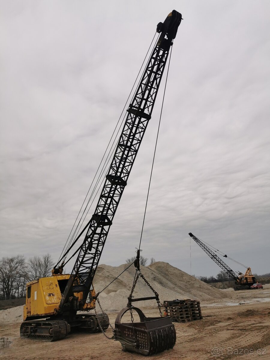 Prodám Lanový bagr Weserhütte (lanový bagr / rýpadlo) - 6