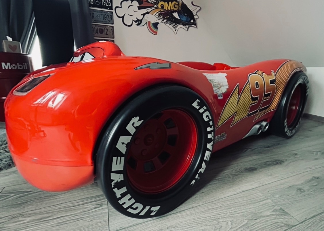 Dětská 3D postel auto - 6