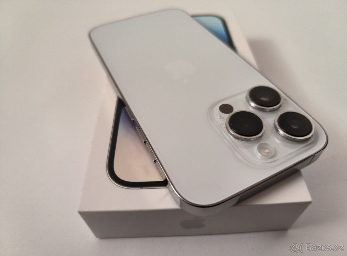 apple iphone 14 PRO 256gb Silver/ Batéria 84% - 6