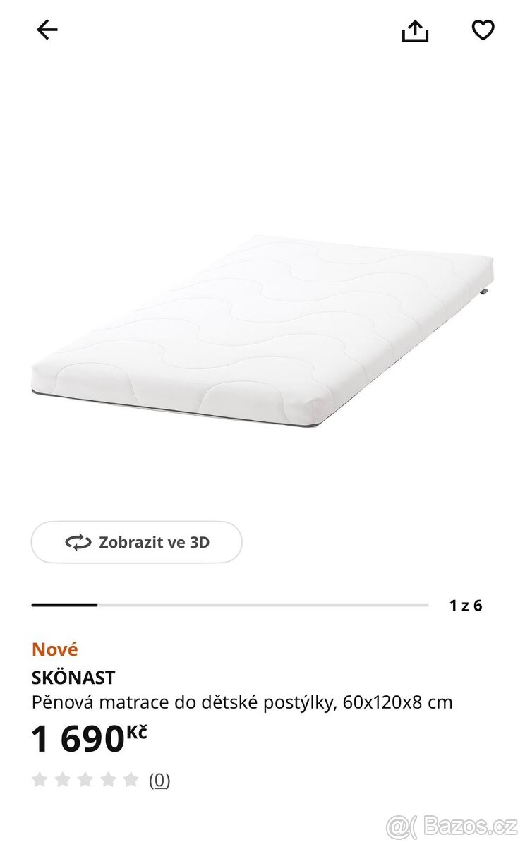 Dětská postýlka IKEA - 6