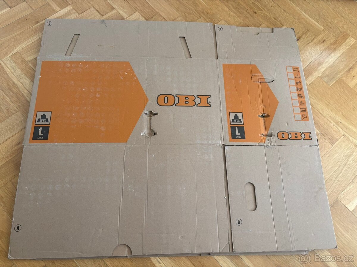 Rezervace - Stěhovací krabice z OBI velikosti M a L - 6