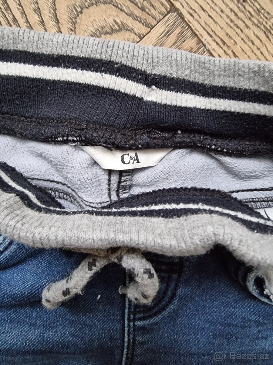 Džíny rifle kalhoty dámské dívčí - 6