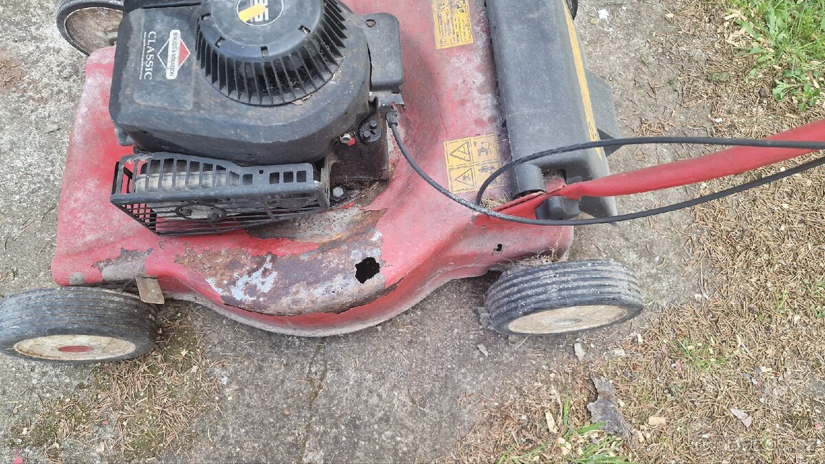 Benzínová sekačka s pojezdem - 6