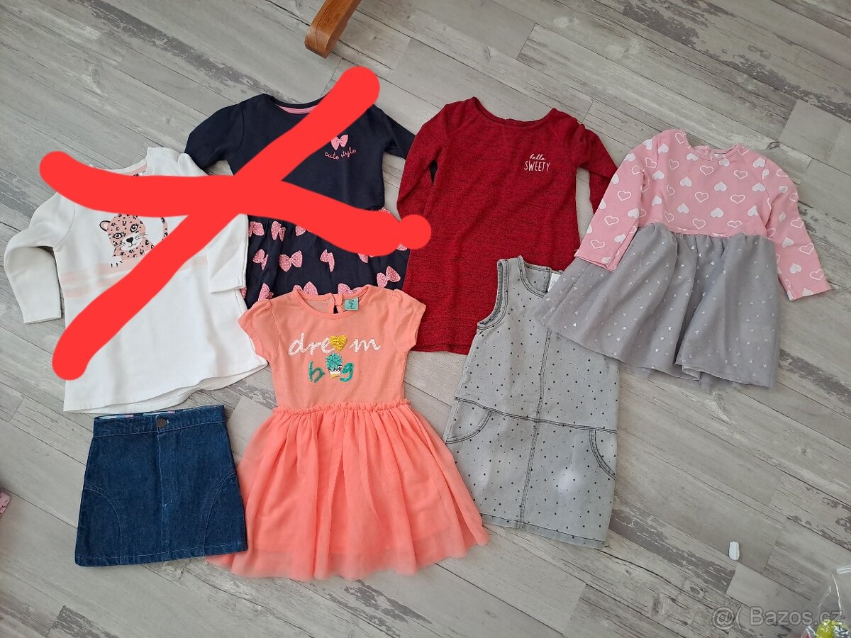 Dívčí mix oblečení 86/92 - 6