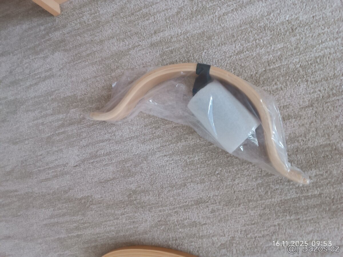 Dětská jídelní židlička Kinderkraft enock wooden buk - 6