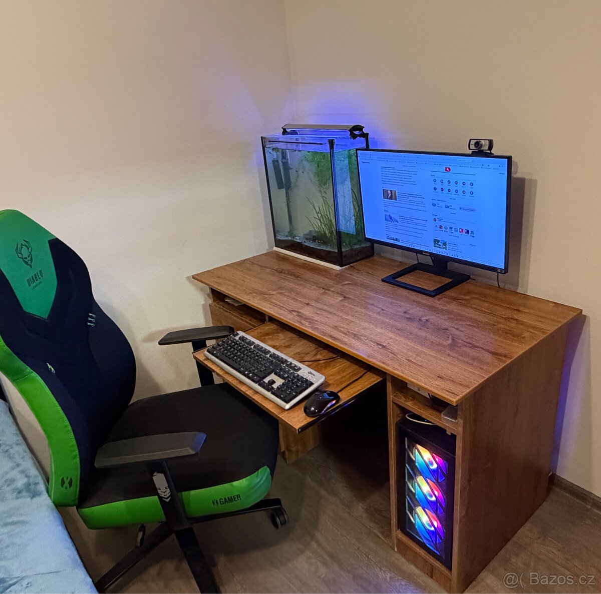 PC Stůl, počítačový stůl, stůl k počítači - 6