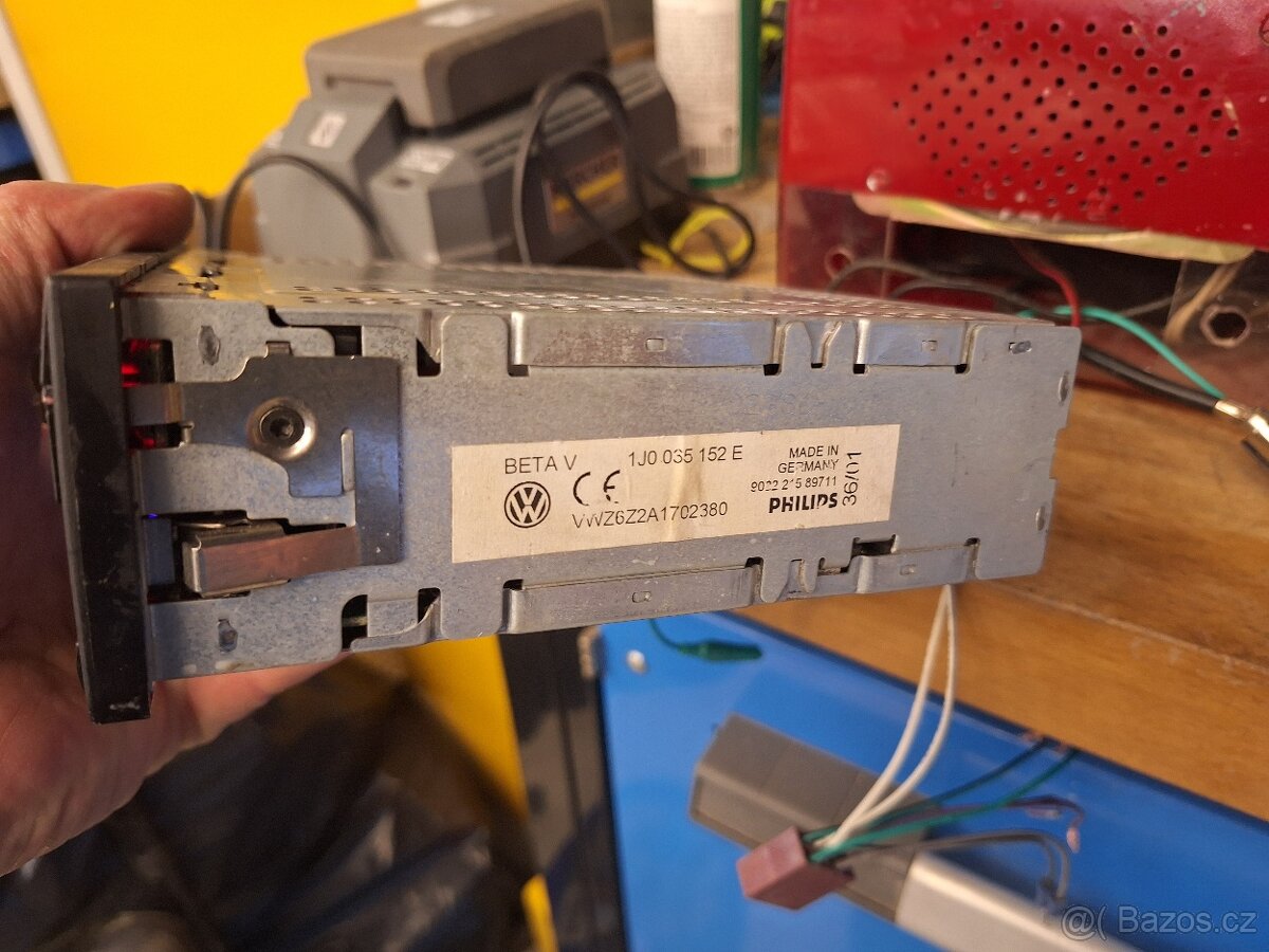 Vw beta 5 philips auuoradio - 6