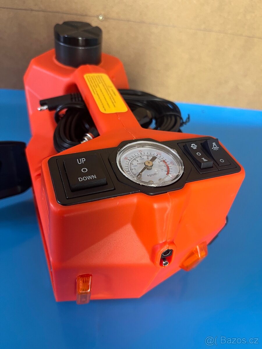 Elektrohydraulický zvedák na auto 2v1 s kompresorem (5t) - 6